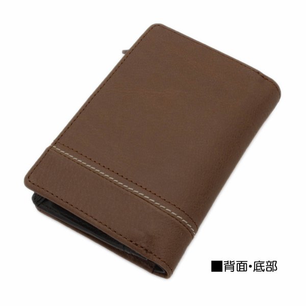 財布二つ折り深札入れブランドメンズレディースサイフ牛革Lee[リー]No:520527レザーおしゃれなステッチウォレットＬ字ファスナー大型小銭入れカードポケットギフトプレゼントサステナブル