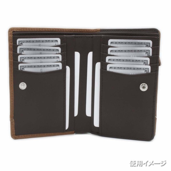 財布二つ折り深札入れブランドメンズレディースサイフ牛革Lee[リー]No:520527レザーおしゃれなステッチウォレットＬ字ファスナー大型小銭入れカードポケットギフトプレゼントサステナブル