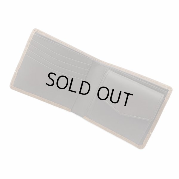 財布二つ折り小銭入れ付き牛革ブランドメンズおしゃれなステッチサイフLee[リー]No:520529レザーウォレットギフトプレゼントサステナブル