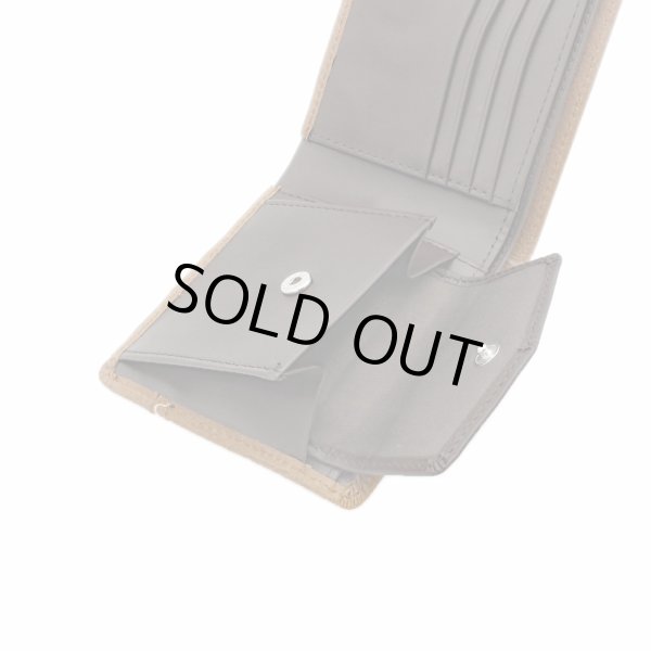 財布二つ折り小銭入れ付き牛革ブランドメンズおしゃれなステッチサイフLee[リー]No:520529レザーウォレットギフトプレゼントサステナブル