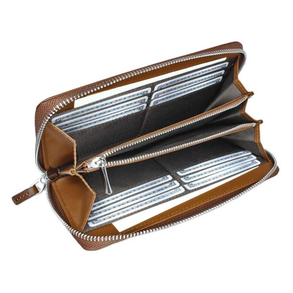 財布束入れ長財布ウォレットメンズレディースサイフ牛革ブランドLee[リー]520691ラウンドファスナーレザーおしゃれなクロスステッチファスナー小銭入れカードポケットギフトプレゼント