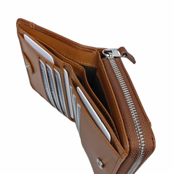 財布二つ折り深札入れブランドメンズサイフ牛革Lee[リー]520693レザーおしゃれなクロスステッチウォレットラウンドファスナー大型小銭入れカードポケットギフトプレゼント