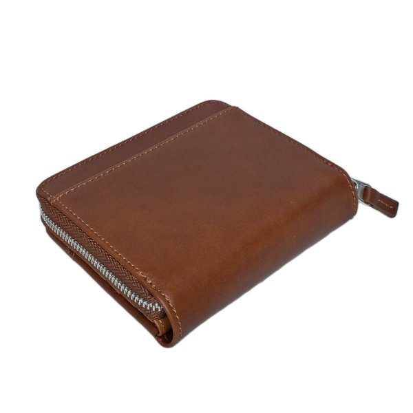 財布二つ折り深札入れブランドメンズサイフ牛革Lee[リー]520693レザーおしゃれなクロスステッチウォレットラウンドファスナー大型小銭入れカードポケットギフトプレゼント