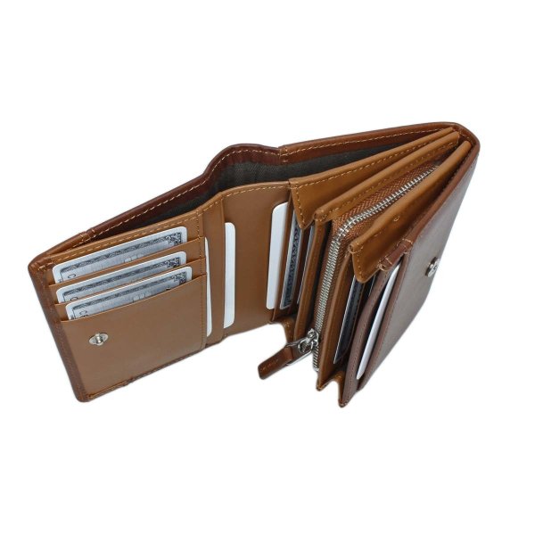 財布二つ折り深札入れブランドメンズサイフ牛革Lee[リー]520694レザーおしゃれなクロスステッチウォレットL字ファスナー大型小銭入れカードポケットギフトプレゼント