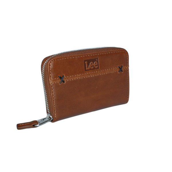 財布小銭入れサイフカード収納本革メンズレディースサイフブランド牛革Lee[リー]520696レザーウォレットラウンドファスナー式ギフトプレゼント