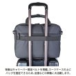 画像7: ビジネスバッグ A4 ショルダーバッグ 2Way メンズ レディース ブランド SAXON 5242 軽量 撥水 防滴 防汚 パソコンバッグ ノートPC 対応 キャリーオン 通勤 通学 就活 (7)