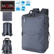 画像1: ビジネスリュック A4 ビジネスバッグ メンズ レディース ブランド SAXON 5244 縦型 2Way ナローリュック 軽量 撥水 防滴 防汚 パソコンバッグ ノートPC 対応 キャリーオン 通勤 通学 就活 (1)