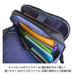 画像4: ビジネスリュック A4 ビジネスバッグ メンズ レディース ブランド SAXON 5244 縦型 2Way ナローリュック 軽量 撥水 防滴 防汚 パソコンバッグ ノートPC 対応 キャリーオン 通勤 通学 就活 (4)