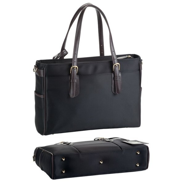 レディースビジネスバッグB4A4ファイル対応エレガント自立軽量トートバッグブランドVALENTINOVISCANINo:53410ノートPCモバイル対応通勤通学面接就活鞄倶楽部