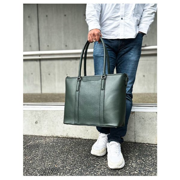 トートバッグビジネスバッグ牛本革メンズレディースブランドHAMILTONGrandeur53435B4ファイルタブレット収納横型ビジネスカジュアルサステナブルレザーSDGs通勤通学