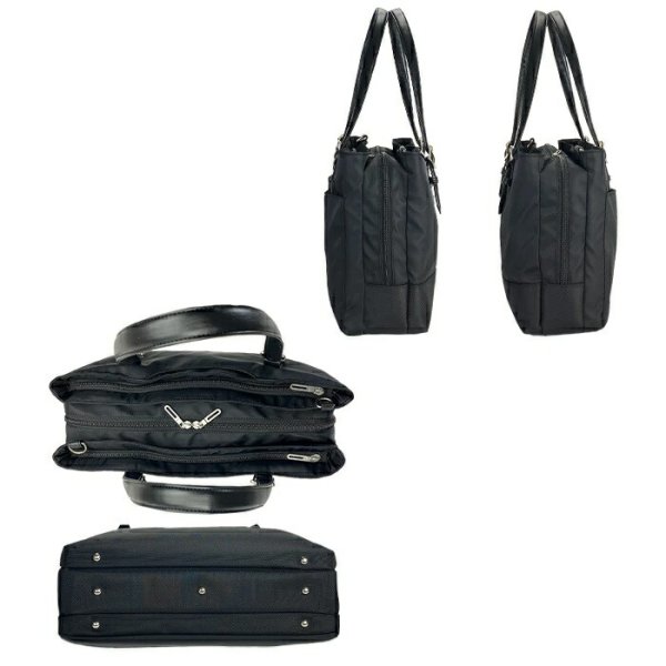 ビジネストートバッグメンズレディースノートpcタブレット対応ブランドPlusDoubleプリュース自立2-720機能重視To-toa4ファイル通勤通学就活ビジネスバッグ軽量エンドー鞄