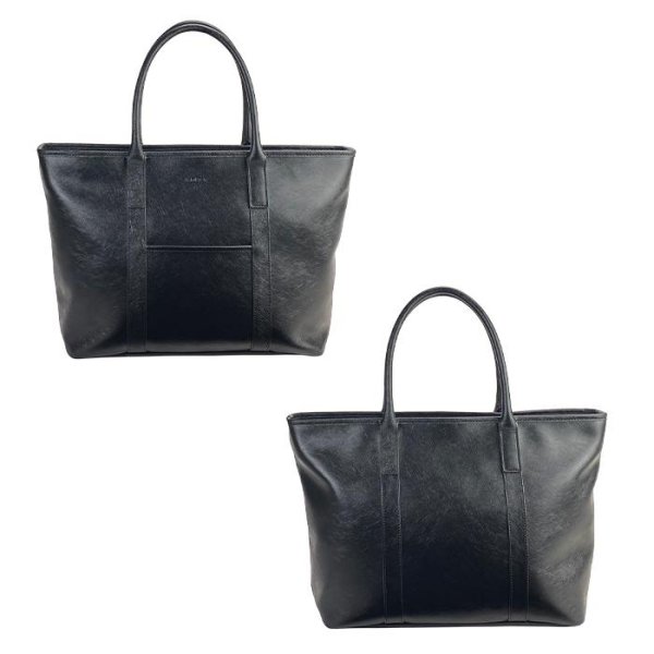 画像13: トートバッグ ビジネス カジュアル メンズ レディース ブランド HAMILTON 53444 B4用紙サイズ対応 防滴 防汚 黒 タブレット収納 横型 大開 通勤 通学 リクルート 鞄倶楽部 (13)