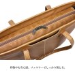 画像10: トートバッグ レトロ調 ビジネスバッグ メンズ レディース B4 大容量 自立 2way ブランド BRELIOUS ブレリアス 53451 白化合皮 通勤 営業 (10)
