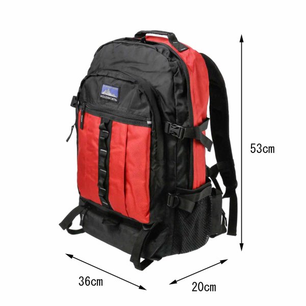 画像8: デイバッグ ブランド HOLDS WORTH ホールドワース デイバック Back Pack 5568 大型 ディーバッグ 容量 約 ３２リッター メンズ レディース 遠足 旅行 移動教室 ハイキング キャンプ 通学 (8)