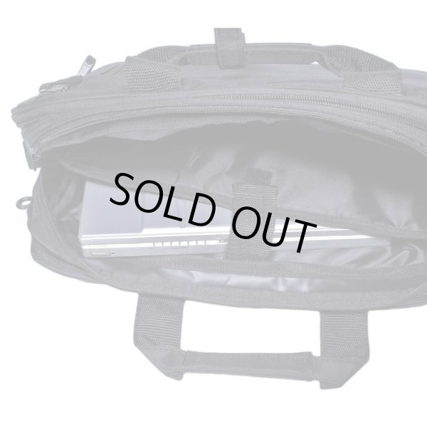 画像6: ビジネスバッグ リュック機能 メンズ レディース 大容量 B4ファイル対応 2層式 ブランド UNITED CLASSY ノートＰＣ対応 マチ拡張機能 ショルダーベルト 3Way 黒 横型 通勤 通学 出張 (6)