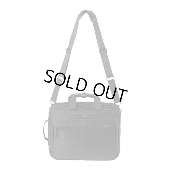 画像9: ビジネスバッグ リュック機能 メンズ レディース 大容量 B4ファイル対応 2層式 ブランド UNITED CLASSY ノートＰＣ対応 マチ拡張機能 ショルダーベルト 3Way 黒 横型 通勤 通学 出張 (9)