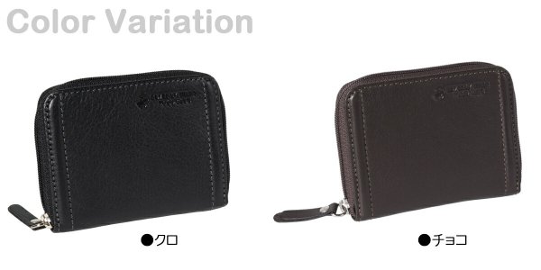 【BEVERLYHILLSPOLOCLUB】No:61B366[SideLineSeries]小銭入れ■大きく開き使い易いラウンドファスナー■丈夫な本牛革使用■おしゃれなサイドステッチ☆化粧箱入り☆