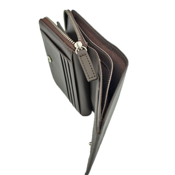 サイフ財布二つ折りラウンドファスナー深札入れメンズ本牛革ブランドGIANNIVALENTINO61G523カード入れ大きな小銭入れソフトレザー化粧箱入りギフトプレゼントお祝い