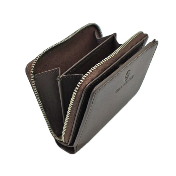 サイフ財布二つ折りラウンドファスナー深札入れメンズ本牛革ブランドGIANNIVALENTINO61G523カード入れ大きな小銭入れソフトレザー化粧箱入りギフトプレゼントお祝い