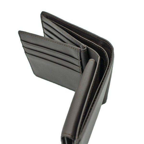 サイフ財布二つ折り札入れメンズ本牛革ブランドGIANNIVALENTINO61G522小銭入れカード入れスリムソフトレザー化粧箱入りギフトプレゼントお祝い