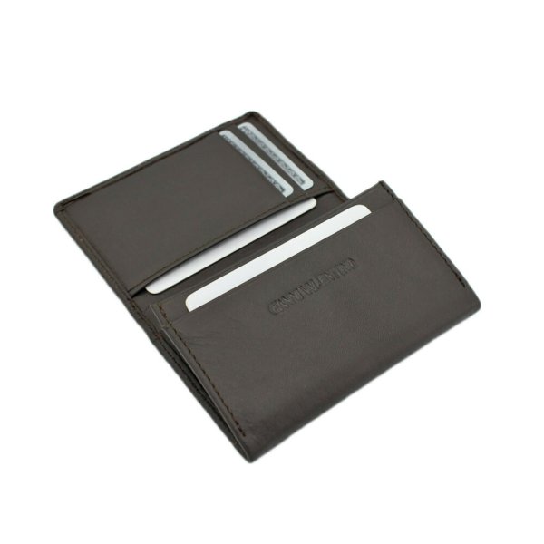 名刺入れネームカードケースカードホルダーメンズ本牛革ブランドGIANNIVALENTINO61G525カード入れソフトレザー化粧箱入りギフトプレゼントお祝い