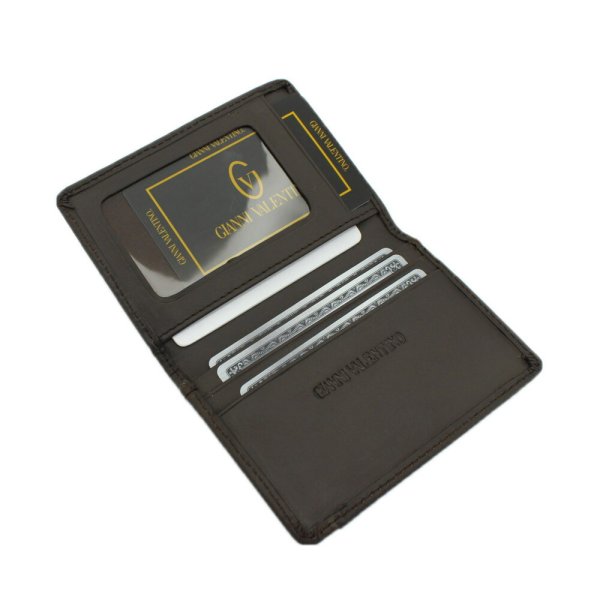 パスケーススケルトンカードケースカードホルダーメンズ本牛革ブランドGIANNIVALENTINO61G526カード入れソフトレザー化粧箱入りギフトプレゼントお祝い