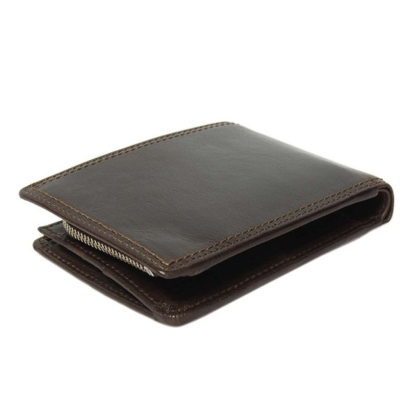 サイフカードホルダーU.PrenomaU.PレノマNo:61R655牛革二つ折り２層式札入れチャック式小銭入れレザー財布化粧箱入り就職入学ギフト贈り物プレゼントお祝い