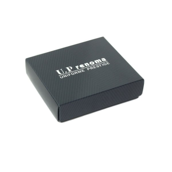 BOX型小銭入れコインケースU.PrenomaNo:61R657U.Pレノマ牛革財布使い易いレザーサイフ丈夫化粧箱入りギフト贈り物プレゼントお祝い