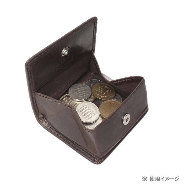 BOX型小銭入れコインケースU.PrenomaNo:61R657U.Pレノマ牛革財布使い易いレザーサイフ丈夫化粧箱入りギフト贈り物プレゼントお祝い