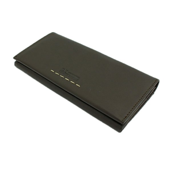 サイフ財布長財布束入れメンズ本牛革ステッチブランドU.Prenoma61R671小銭入れカード入れスリムソフトレザー化粧箱入りギフトプレゼントお祝い
