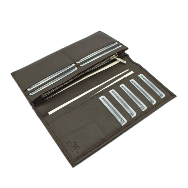 サイフ財布長財布束入れメンズ本牛革ステッチブランドU.Prenoma61R671小銭入れカード入れスリムソフトレザー化粧箱入りギフトプレゼントお祝い