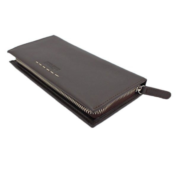サイフラウンドファスナー長財布束入れメンズ本牛革ステッチブランドU.Prenoma61R672小銭入れカード入れスリムソフトレザー化粧箱入りギフトプレゼントお祝い