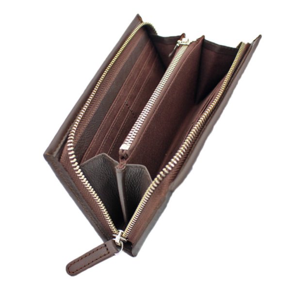サイフラウンドファスナー長財布束入れメンズ本牛革ステッチブランドU.Prenoma61R672小銭入れカード入れスリムソフトレザー化粧箱入りギフトプレゼントお祝い