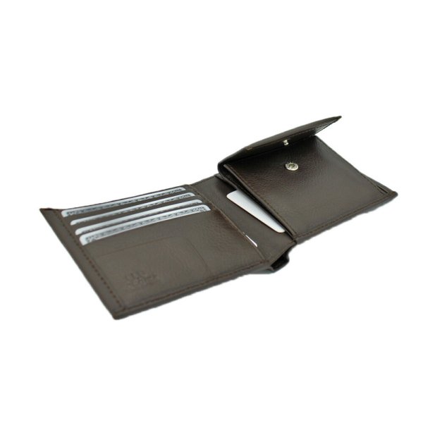 サイフ二つ折り財布札入れメンズ本牛革ステッチブランドU.Prenoma61R673小銭入れカード入れスリムソフトレザー化粧箱入りギフトプレゼントお祝い