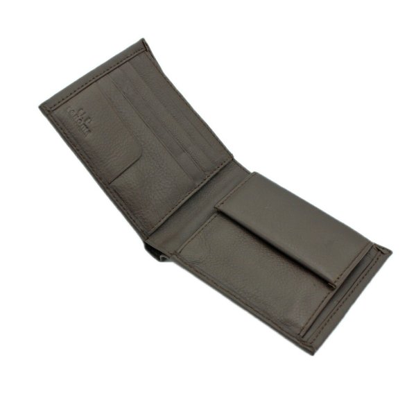 サイフ二つ折り財布札入れメンズ本牛革ステッチブランドU.Prenoma61R673小銭入れカード入れスリムソフトレザー化粧箱入りギフトプレゼントお祝い