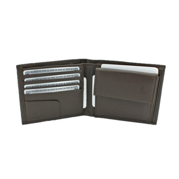 サイフ二つ折り財布札入れメンズ本牛革ステッチブランドU.Prenoma61R673小銭入れカード入れスリムソフトレザー化粧箱入りギフトプレゼントお祝い