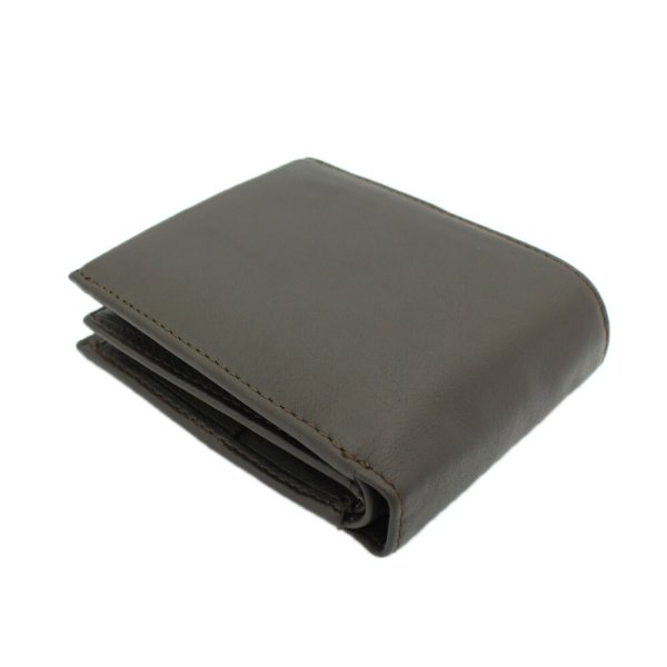 サイフ財布スケルトン中ベラ二つ折り札入れメンズ本牛革ブランドU.Prenoma61R674小銭入れカード入れソフトレザー化粧箱入りギフトプレゼントお祝い