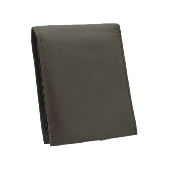 サイフ二つ折り財布札入れメンズ本牛革ステッチブランドU.Prenoma61R675ファスナー小銭入れカード入れスリムソフトレザー化粧箱入りギフトプレゼントお祝い