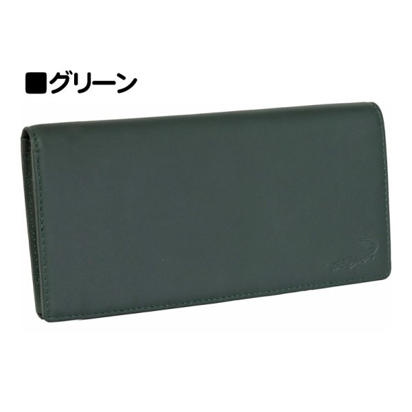 画像12: 財布 長財布 束入れ ブランド メンズ 本革 レザー サイフ カードポケット ブランド Crocodile クロコダイル 81CR61 おしゃれ サイドステッチ シープスキン レザー 化粧箱入り ギフト 贈り物 プレゼント お祝い (12)