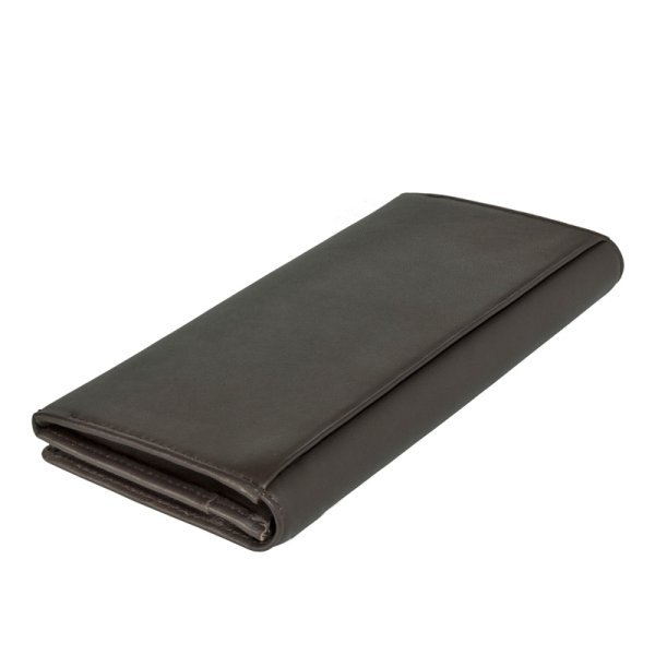 画像4: 財布 長財布 束入れ ブランド メンズ 本革 レザー サイフ カードポケット ブランド Crocodile クロコダイル 81CR61 おしゃれ サイドステッチ シープスキン レザー 化粧箱入り ギフト 贈り物 プレゼント お祝い (4)