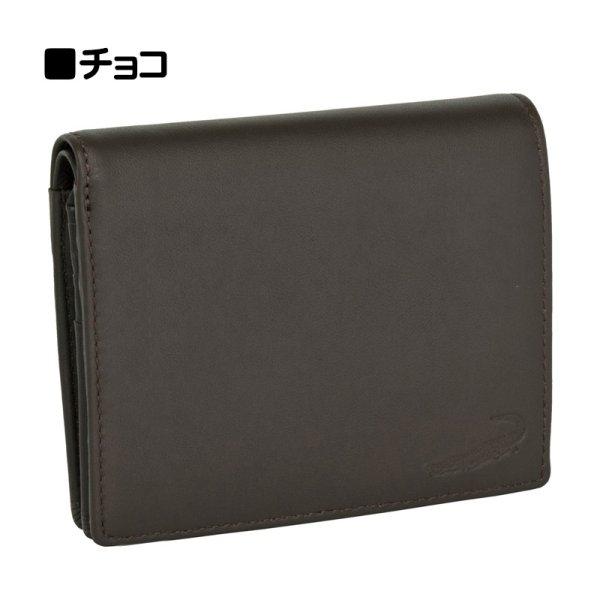 画像11: 財布 二つ折り ブランド メンズ 本革 レザー サイフ 深札入れ カードポケット 中ベラ 小銭入れ ブランド Crocodile クロコダイル 6CM053 おしゃれ シープスキン レザー 化粧箱入り ギフト 贈り物 プレゼント (11)