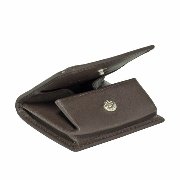 画像5: サイフ BOX型 小銭入れ ケース 大きく開き 使い易い ブランド Crocodile クロコダイル 6CM054 本革 おしゃれ シープスキン レザー 化粧箱入り ギフト 贈り物 プレゼント お祝い (5)