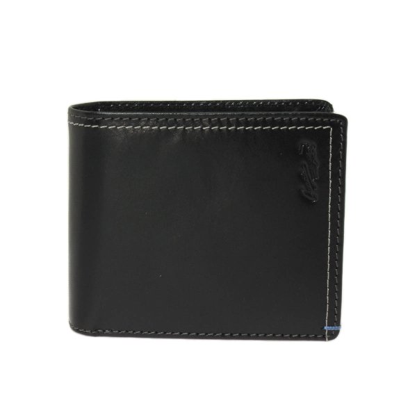 サイフ二つ折り札入れ財布カードポケット小銭入れCrocodileクロコダイルNo:6CR423本革おしゃれ高品質イタリアンレザー化粧箱入りギフト贈り物プレゼントお祝い