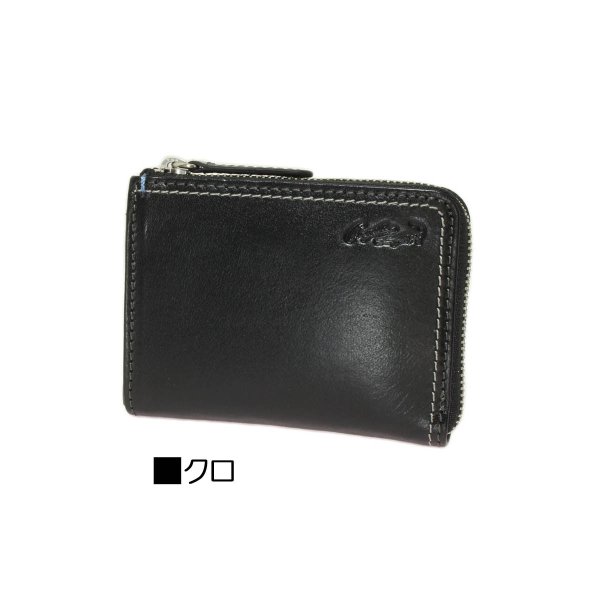 コインケース牛革小銭入れＬ字ファスナーカード入れお札入れCrocodileクロコダイル6CR427高品質イタリアンレザー化粧箱入りギフトプレゼントお祝い