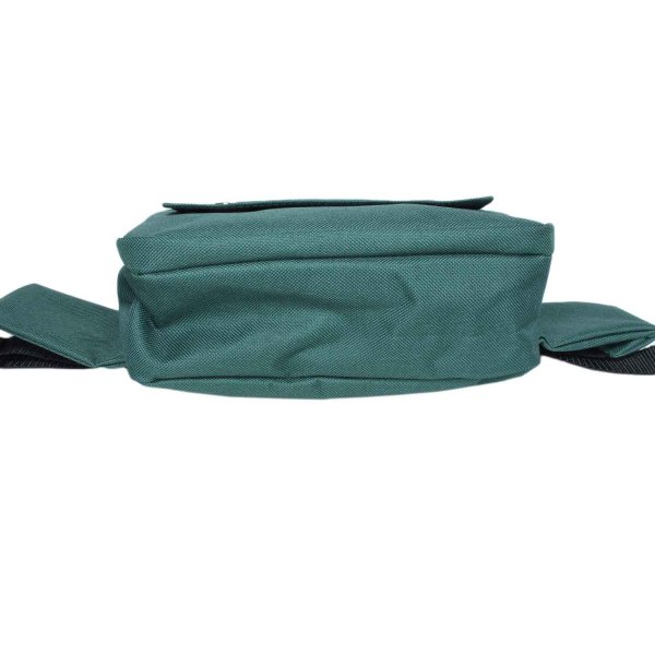 ウエストポーチ角型バッグ盗難防止二重ロック構造ブランドAVALONアバロン7002本体2室前ポケット付き集金旅行お出掛けお散歩