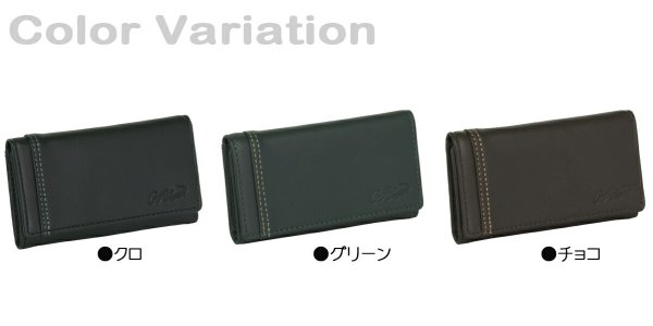 【Crocodile】[No:81CR68][ベルべ２Series]■三つ折りキーケース■４連キーフック中Ｘ３大Ｘ１■ギフトにも最適！■シープスキンレザー素材使用■おしゃれなサイドステッチ☆化粧箱入り☆