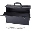 画像6: フライトケース アタッシュケース パイロットケース ビジネスバッグ メンズ A4 B4 軽量 大容量 防雨 防汚 ブランド ロバートクライン ROBERT KLEIN 8713 ダイヤルロック 底鋲 合成皮革 営業 通勤 出張 (6)