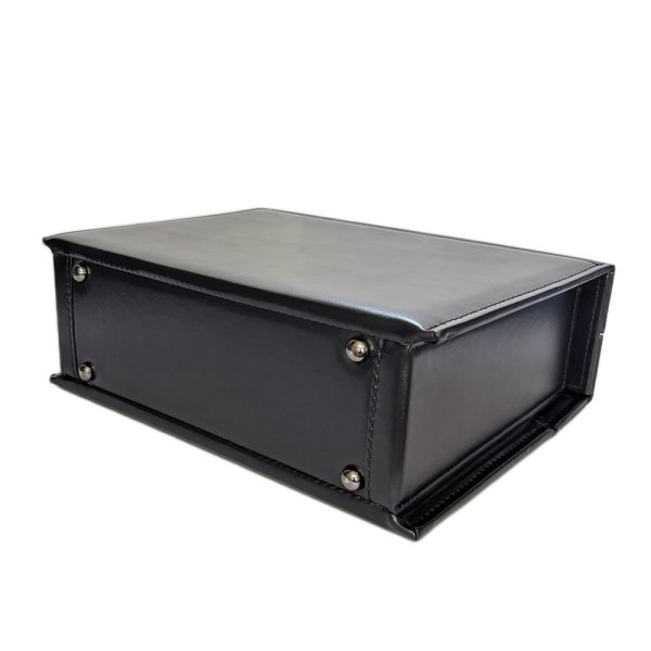 画像8: フライトケース アタッシュケース パイロットケース ビジネスバッグ メンズ A4 B4 軽量 大容量 防雨 防汚 ブランド ロバートクライン ROBERT KLEIN 8713 ダイヤルロック 底鋲 合成皮革 営業 通勤 出張 (8)