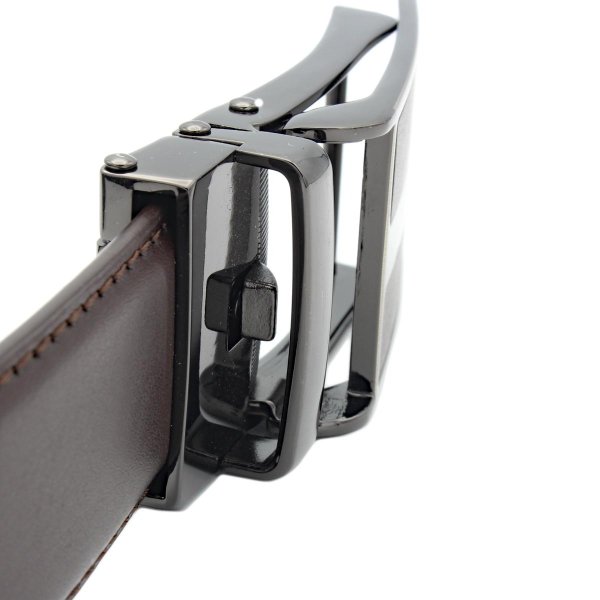 紳士ベルトLL長いロングサイズワンタッチロックブランドU.Prenomaおしゃれなベルト33mm幅ウエストサイズ大きな方に130cm長寸ギフト贈り物プレゼントお祝い