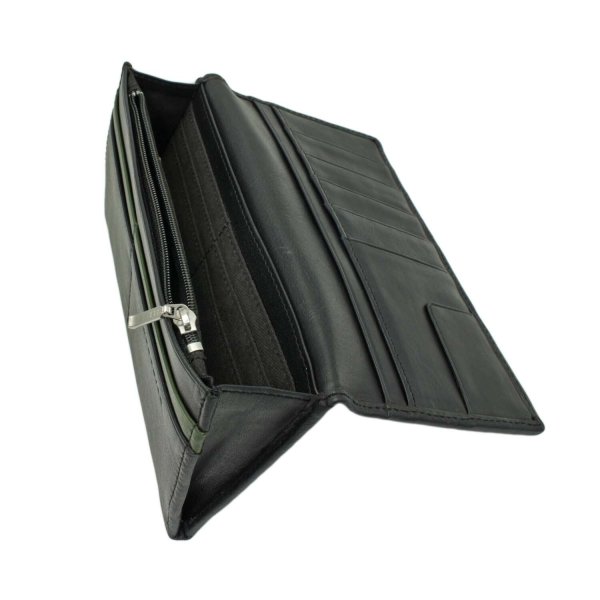 サイフ財布長財布束入れメンズ牛革ブランドCrocodileクロコダイル6CM081カード入れLWG認証レザー化粧箱入りギフトプレゼントお祝い